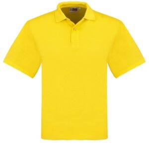 Mens Elemental Golf Shirt - Yellow
