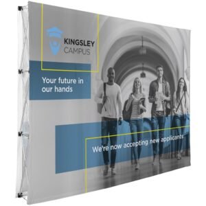 Legend Double-Sided Straight Banner Wall 3m x 2.25m