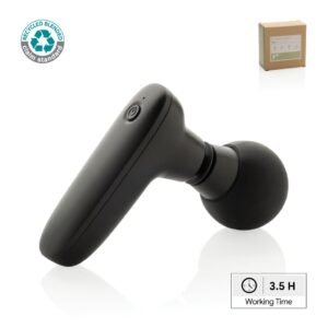 Revix RCS recycled plastic massage gun, black